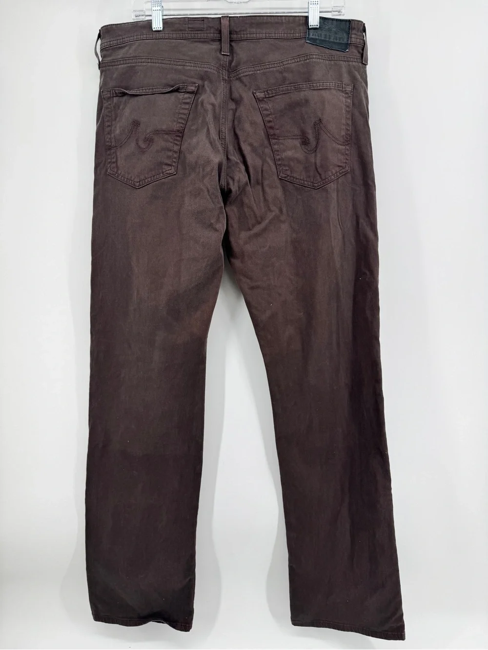 The Protégé Brown Straight-Leg Pants 36x34